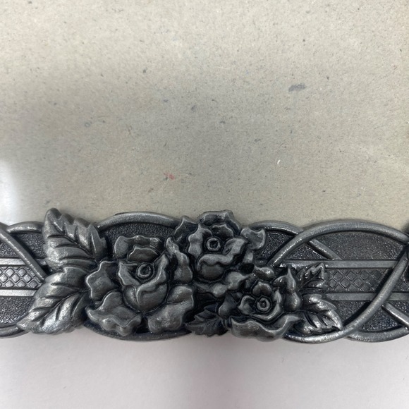 Lot Of Two 3.5x5 and 5x7 Silver Tone Picture Frames Ornate patterns bundle - Picture 7 of 16